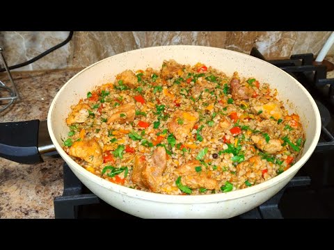 Лучший рецепт Гречки с Мясом! ВКУСНЯТИНА! Любимое Блюдо моей Семьи!