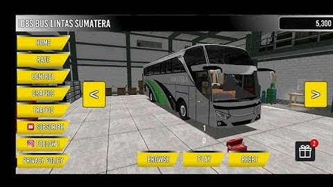 IDBS Simulator Bus Lintas Sumatera - Android gameplay