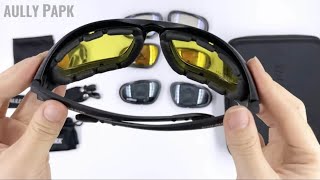 AULLY PARK Polarized Motorcycle Riding Glasses screenshot 1