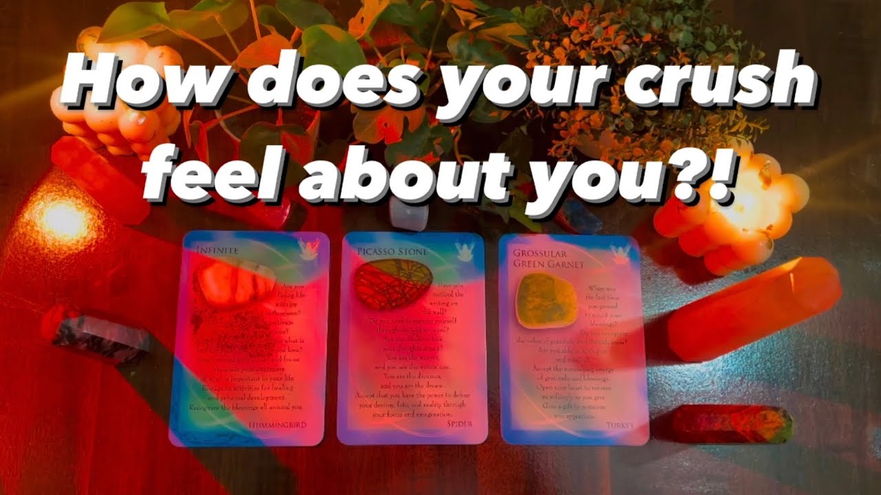 How Does Your Crush Feel About You? 🥰 Pick a Card Reading 🔮 - YouTube