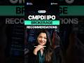 CMPDI IPO Brokerage Ratings - Subscribe or Neutral