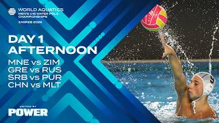 Afternoon Session | Day 1 | Groups | World Aquatics Men's U16 Water Polo Championships 2026
