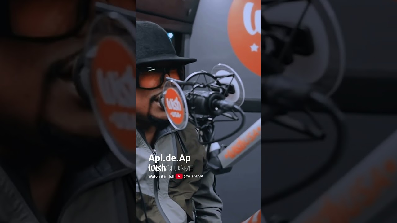 Apl.de.Ap jamming to 'Bebot' on the Wish USA bus! 🚍🔥