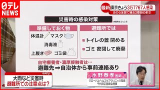 【専門家解説】大雨など災害時…避難所での“感染対策”注意点は？