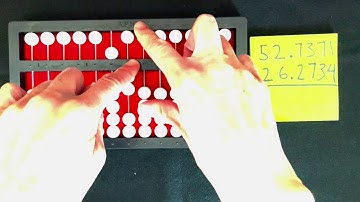 Cranmer Abacus Indirect Method Addition with Decimals
