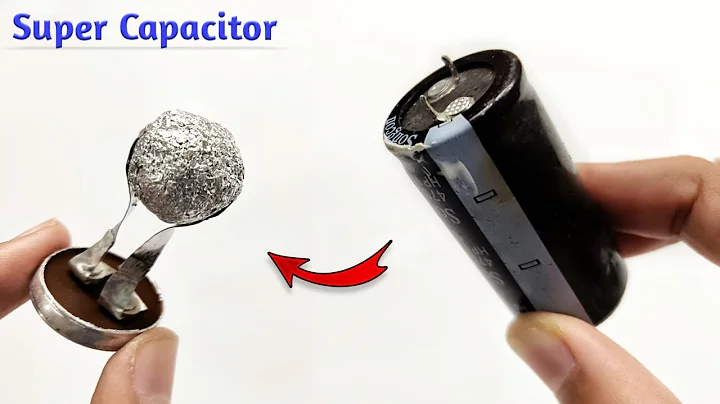 Super Capacitor में ये क्या निकाला 😲 ||What is inside a Super Capacitor? | Super Capacitor