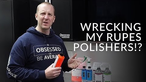 Bro...Your Polisher is Going to Explode Wrapping a Power Cord That Way!!!