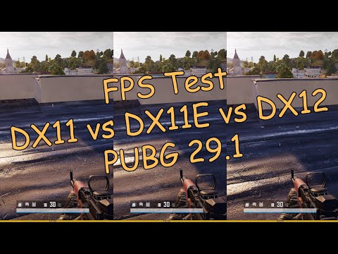 Видео: Тест FPS: сравнение DX11, DX11E и DX12 [PUBG 29.1] + Анализ результатов!