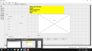 CARA MEMBUAT SIMULASI PELURU MENGGUNAKAN MATLAB OLEH REZA GUNAWAN 1804111121 MSP UNIVERSITAS RIAU