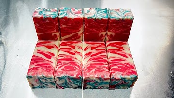 Making Country Apple Cold Process Soap