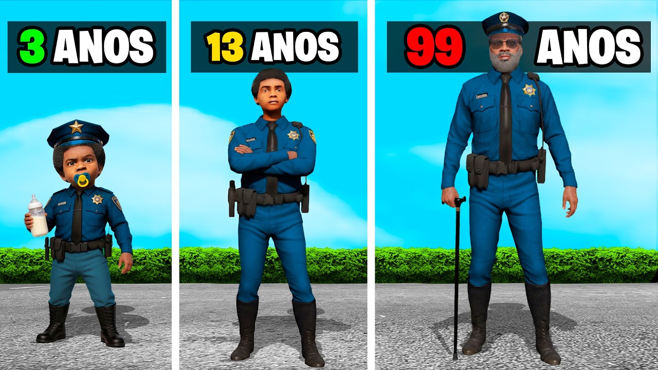SOBREVIVENDO 103 ANOS NA POLÍCIA DO GTA 5