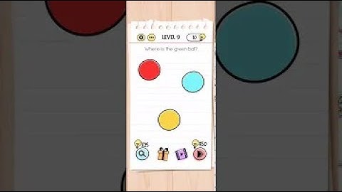 Brain Test Level 9 - Where is the Green Ball (Walkthrough Video)