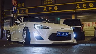 4K Night of ground flight 地面飞行之夜Subaru BRZ 一锅端凉师傅【SWAV777】