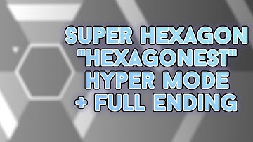 Super Hexagon "Hexagonest" Hyper Mode Complete + Full ending cutscene