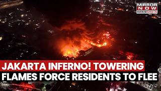 Indonesia Factory Fire: Massive Jakatra Blaze Billows Thick Smoke In Sky As Residents Forced To Flee
