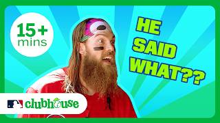 Silly Baseball Fun! 😂 Learn What Happens at Spring Training | MLB Clubhouse