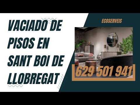 Vaciado de pisos y locales en SANT BOI DE LLOBREGAT 🟣 vaciar vivienda en el baix Llobregat #shorts