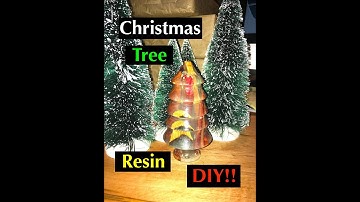 DIY: How to Make an Epoxy and Wood Christmas Tree Ornament from Stone Coat Countertops Casting Resin