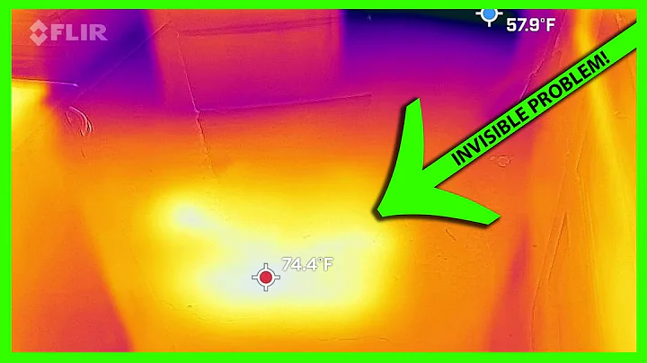 How To Find a Water Leak with a FLIR ONE Pro Thermal Camera!
