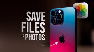 How to Save Files to Photos on iPhone (tutorial)