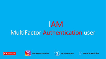 AWS CLOUD SOLUTION ARCHITECT ASSOCIATE | IAM MULTIFACTOR AUTHENTICATION | USER |TAMIL| CERTIFICATION