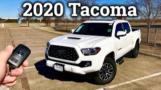 For 2020 the toyota tacoma gets several updates across lineup
including new led headlights, grille designs, wheel powered front
seats, larger mu...