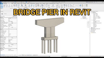 Bridge Pier in Revit.