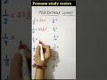 Percentage chart  maths trick  partisat chart shorts mathshorts tricks poonam study centre