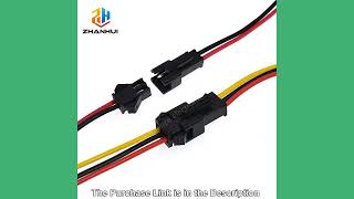 JST PH SM XH Wire Connectors 1.25 2.5 2.54mm 2-6 Pin Male Female Cable Plug