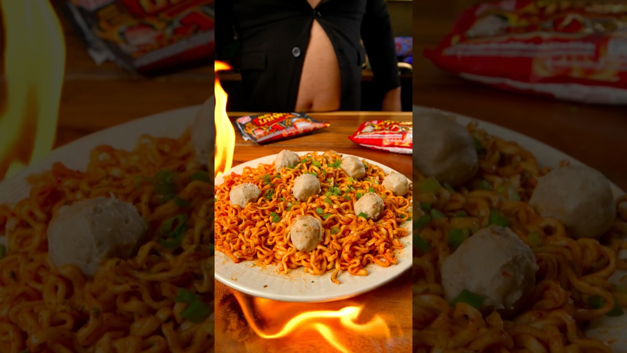 Thai Mafia Noodles #shorts #cooking #trending