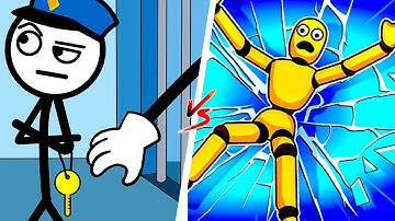 Thief Puzzle vs Ragdoll Break 🧠🧍💥🔓 Max Levels Gameplay Walkthrough (Android/iOS) FJYT85
