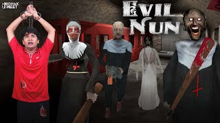 EVIL NUN -  TRAIN ESCAPE GRANNY 3 GAMEPLAY 😂 | MOHAK MEET GAMING