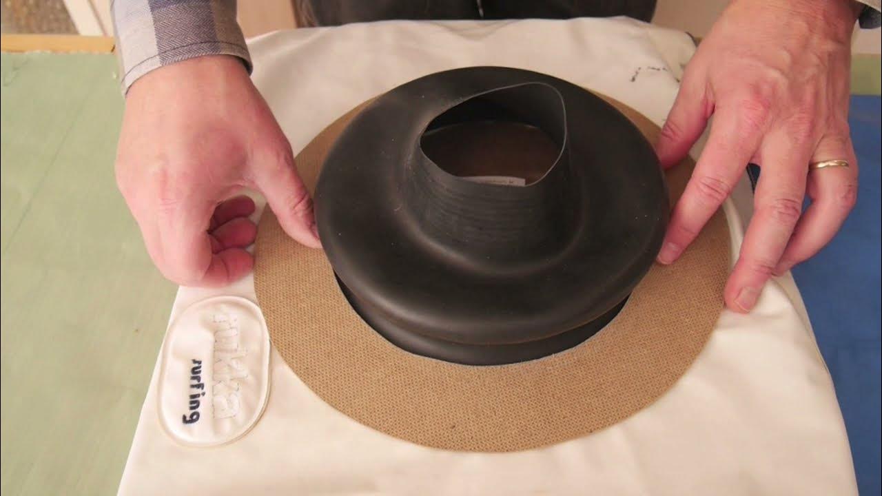 Change neck gasket on an old dry suit YouTube