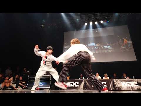 Kickin knock(HA-KUN TSUKKI) vs BLAZIN(JJ ライト) FINAL KIDS WDC 2019 World Dance Colosseum #WDC