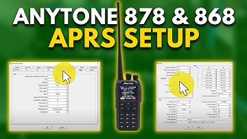 AnyTone AT-D878UV / AT-D868UV APRS Setup