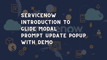 ServiceNow Glide Modal Prompt update pop up | ServiceNow Glide Modal use case with demo