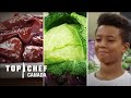 Getting Kids To Love Liver, Cabbage &amp; Anchovies Challenge! | Top Chef Canada