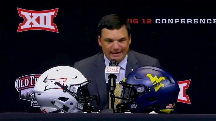 2022 Big 12 Football Media Days - West Virginia He...