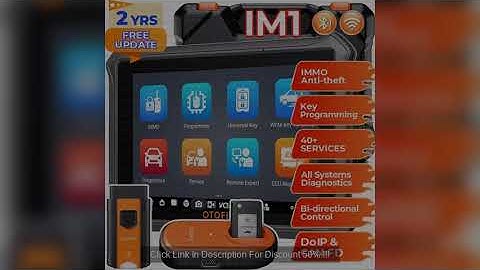 Discount 11.11 OTOFIX IM1 XP1 Por Automotive Key FOB Programming Tool Immobilizer Pro