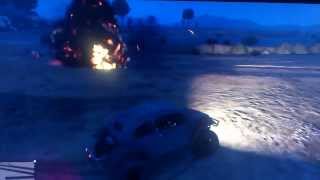 Funny GTA V Random Event: How to kill taser guy.