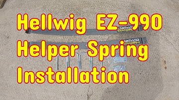 Hellwig Helper Spring EZ-990 Install on a 1989 Chevy K1500|Get the sag out!