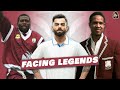  facing fast bowling legends in a test match   cricket 22