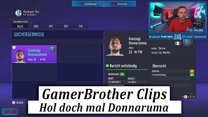 Ey Broski, hol doch mal den Donnaruma... 🤓  | GamerBrother Clips