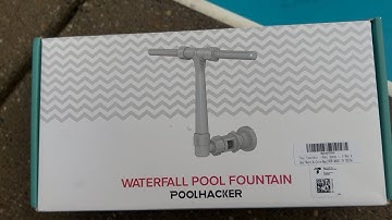 Pool Hacker Above or Below Ground Pool Fountain