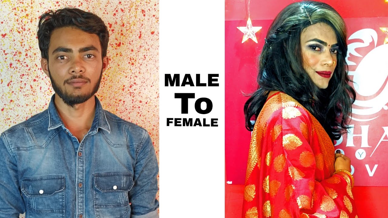 Boy to girls | male to female makeup | Crossdressing makeup | makeover M To F |