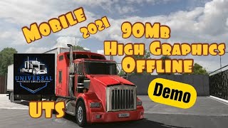 UNIVERSAL TRUCK SIMULATOR  MOBILE (DEMO) 2021 screenshot 4