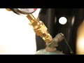 Acetylene Cylinder Bottle to Regulator CGA-200 (MC) to CGA-510 (POL) Adaptor