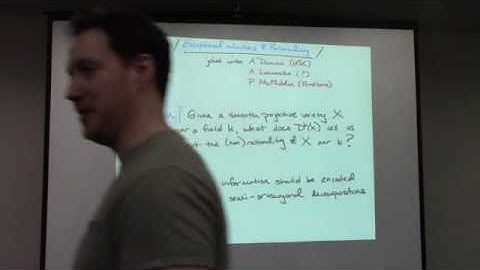 M.Ballard  01/30/2020 Exceptional collections and rationality