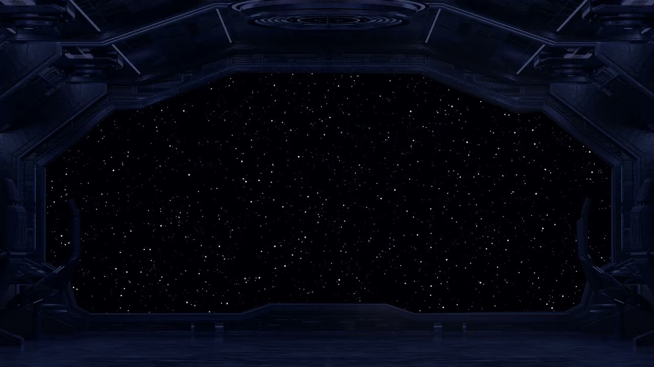 Spaceship Sleeping Quarters | Sleep in space | White noise | Long Travel in Cozy Bedroom