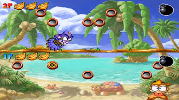 GAME PARK GP32 Woody & Kunta Treasure Island Europe smc  WARNING SLOW FPS ACTION USE 2X VIDEO  SPEED